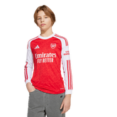 adidas Arsenal 25/26 Long Sleeve Home Jersey Kids