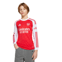 adidas Arsenal 25/26 Long Sleeve Home Jersey Kids
