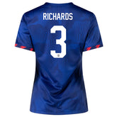 Nike Womens United States Chris Richards Away Jersey 23/24 (Hyper Royal/Loyal Blue)