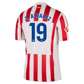 Nike Atletico Madrid Julian Alvarez Home Jersey w/ La Liga Patch 25/26 (Sport Red/Hyper Royal)