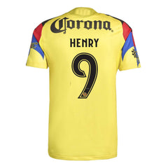 adidas Henry Men's Club America 25/26 Authentic Home Jersey (Yellow)
