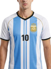 Licensed Lionel Messi #10 Argentina Soccer Shirt