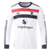 adidas Manchester United Third Long Sleeve Jersey 24/25 (Off White)
