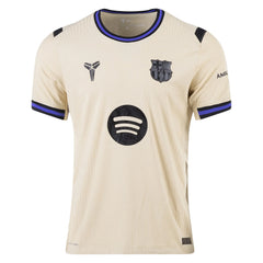 Nike Men's FC Barcelona Authentic Away Jersey (Team Gold/Persian Violet/Black)