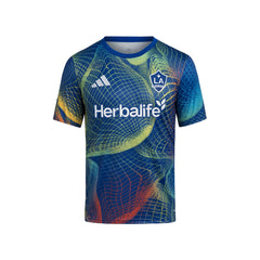 adidas LA Galaxy 2025 Pregame Jersey