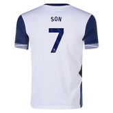Nike Youth Tottenham Son Heung-min Home Jersey 24/25 (White/Navy)