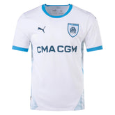 Puma Olympique Marseille Home Jersey 24/25 (Puma White/Bleu Azur)