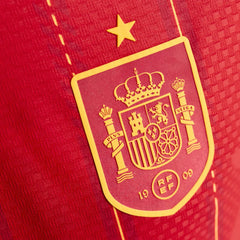 adidas Men's Lamine Yamal Spain Authentic World Cup Home Jersey 2026 (Vivid Red)