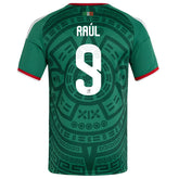 adidas Men's Raul Jimenez Mexico Home 2026 World Cup Jersey (Bold Green)