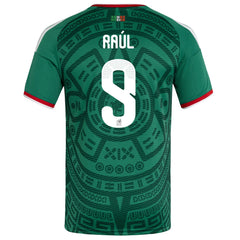 adidas Men's Raul Jimenez Mexico Home 2026 World Cup Jersey (Bold Green)