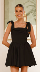Haisley Mini Dress - Black