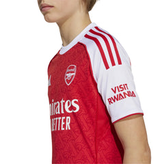 adidas Youth Arsenal Home Jersey 25/26 (Better Scarlet/White)