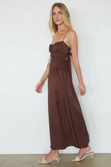 Roxana Smocked Midi Dress