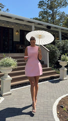 Rafiki Mini Dress - Baby Pink