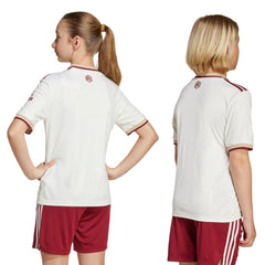 adidas Youth Arsenal Third Jersey 25/26 (White/Burgundy)