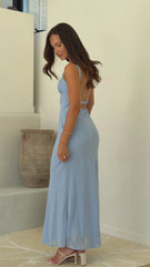 Margo Midi Dress - Blue