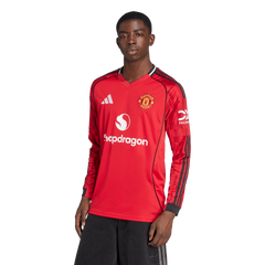 adidas Manchester United 25/26 Long Sleeve Home Jersey