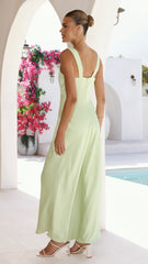 Sofia Maxi Dress - Key Lime