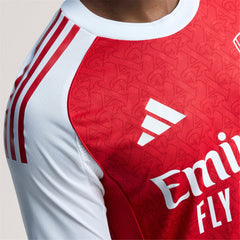 adidas Arsenal FC Authentic Home Jersey 25/26 (Better Scarlet/White)