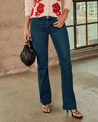 Caulette Super Stretch Flare Jeans