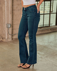 Caulette Super Stretch Flare Jeans