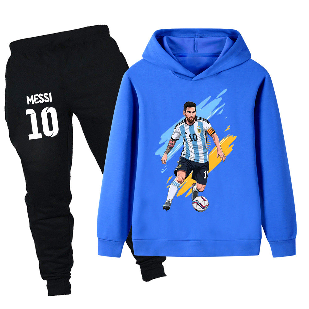 Lionel Messi Argentina Design Kids’ Tracksuit Set – Multiple Colors