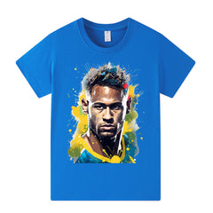 Kids’ Neymar Football T-Shirt – Multiple Variants