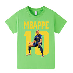 Kids’ Mbappe Football T-Shirt – Multiple Variants
