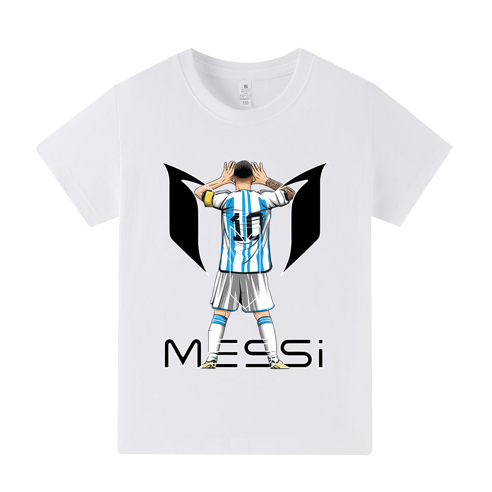 Kids’ Lionel Messi Football T-Shirt – Multiple Variants