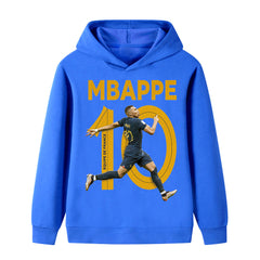 Kids’ Kylian Mbappe Football Hoodie – Multiple Variants