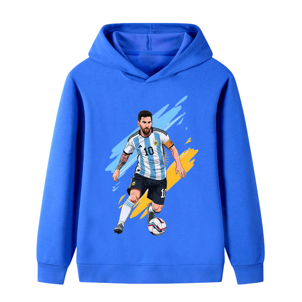 Lionel Messi Argetina Kids’ Football Design Hoodie - Multiple Variants