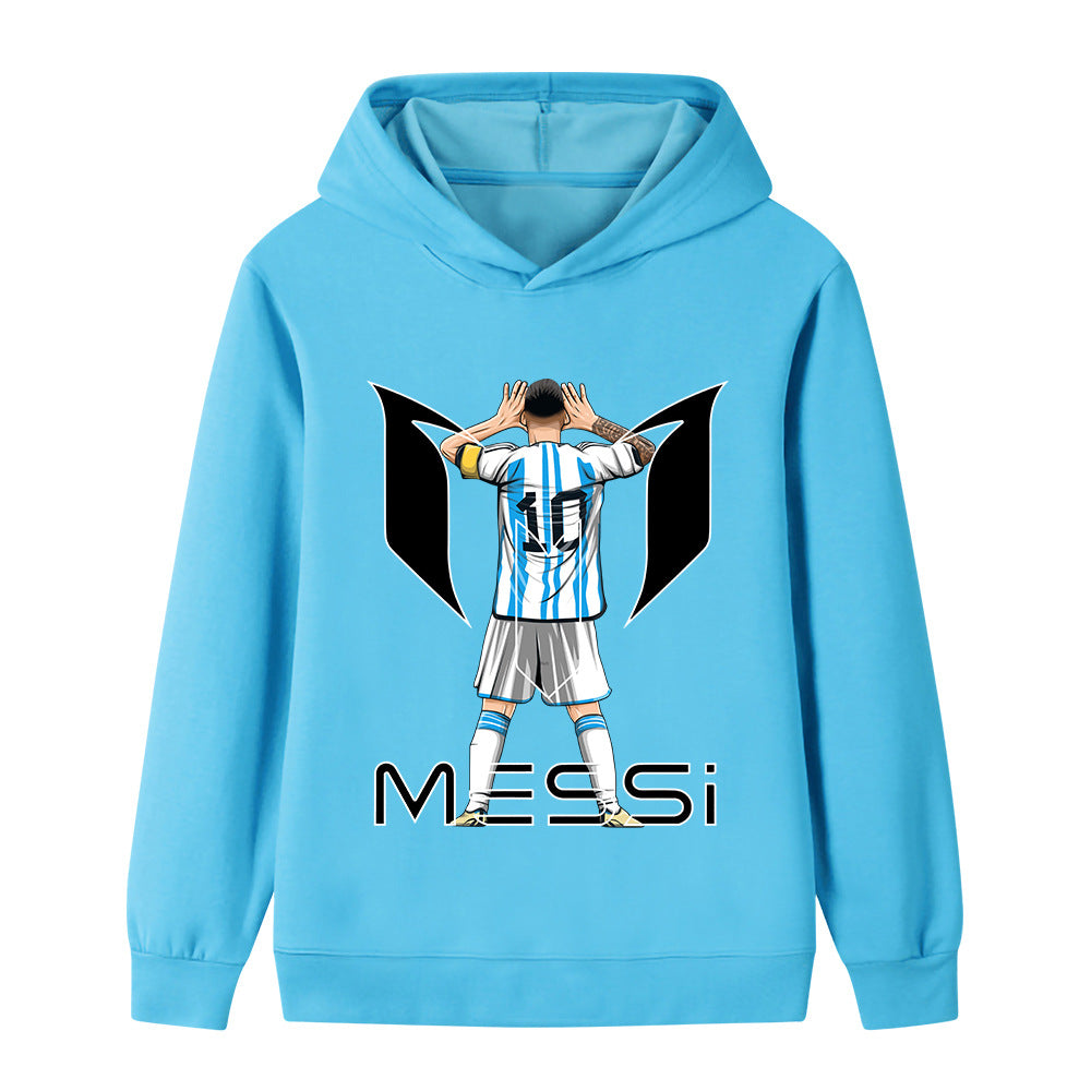 Kids’ Lionel Messi Football Hoodie – Multiple Variants