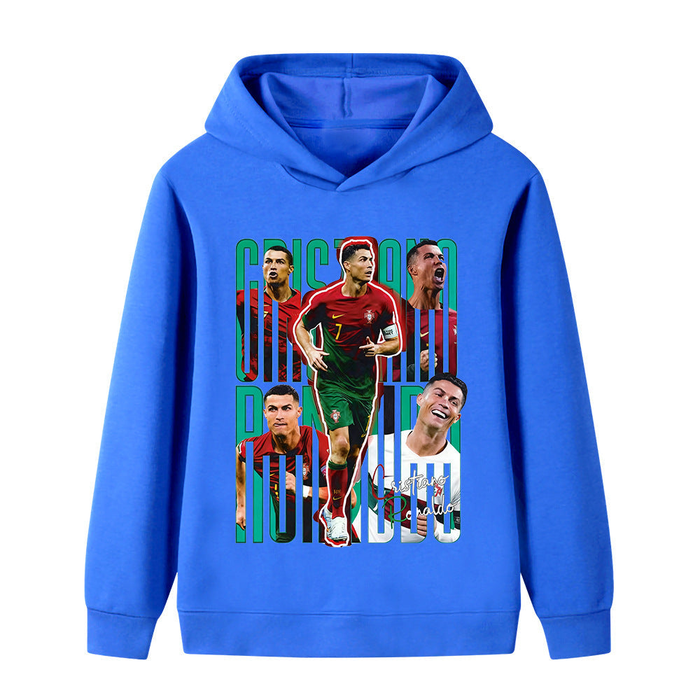 Ronaldo Portugal Kids’ Football Design Hoodie - Multiple Variants