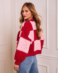 Charleen Knit Colorblock Cardigan