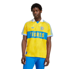 adidas Men's Tigres UANL Retro Anniversary Jersey 25/26 (Gold)