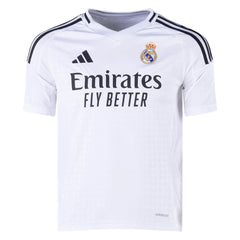 adidas Youth Real Madrid Home Jersey 24/25 (White)