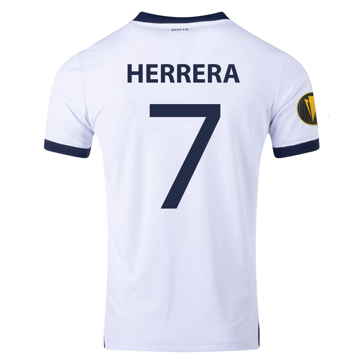 Umbro Aaron Herrera Guatemala Home Jersey 25/26 W/ Gold Cup 2025 Patch (White)