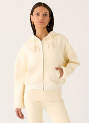 Elio Zip Hoodie - Baby Yellow