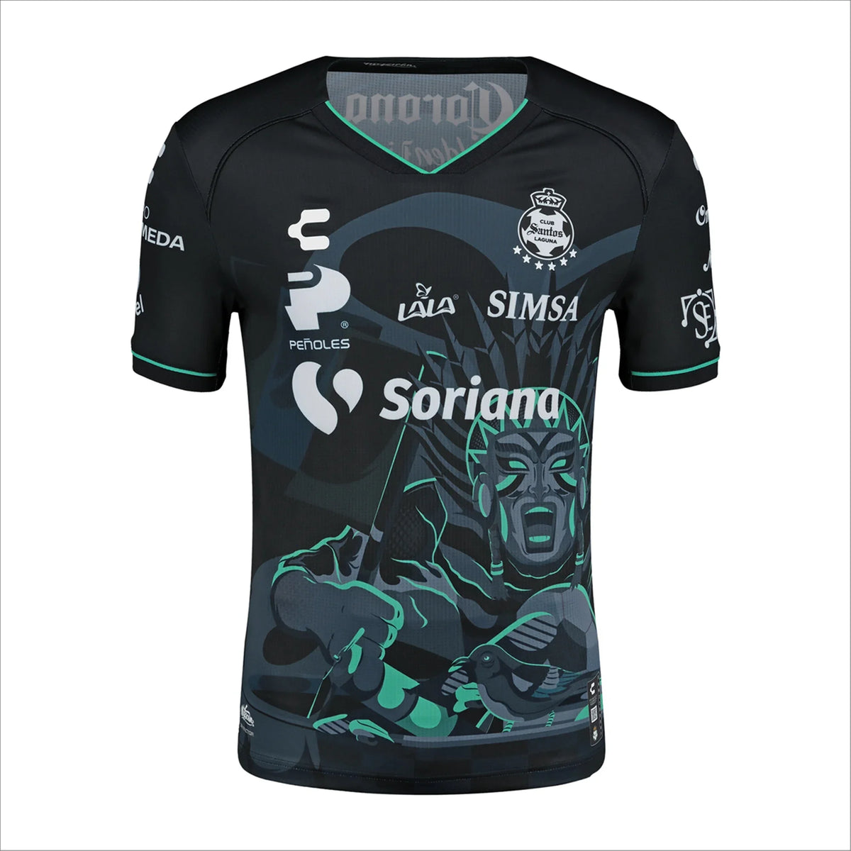 Charly Santos Third Jersey 24/25 (Black/Grey)