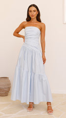 Lola Maxi Dress - Blue