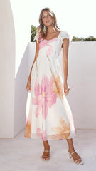 Claire Maxi Dress - Wildflower Floral