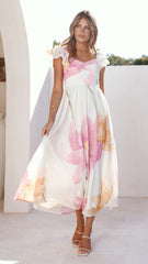 Claire Maxi Dress - Wildflower Floral