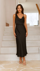 Audrey Maxi Dress - Black