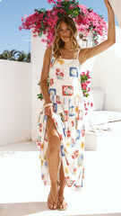 Aluna Maxi Dress - Belle Print