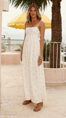 Bronnie Maxi Dress - Limone