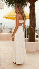 Bronnie Maxi Dress - Limone