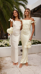 Frida Maxi Dress - Champagne