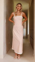 Fiora Maxi Dress - Pink