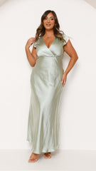 Selma Maxi Dress - Sage