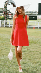 Rafiki Mini Dress - Red